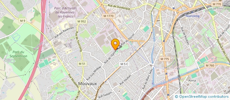 localisation de l'entreprise FAZHAN à MOUVAUX