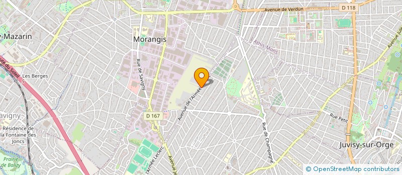 localisation de l'entreprise FAZIL MAINTENANCE CONSEIL EXPLOITATION à SAVIGNY-SUR-ORGE