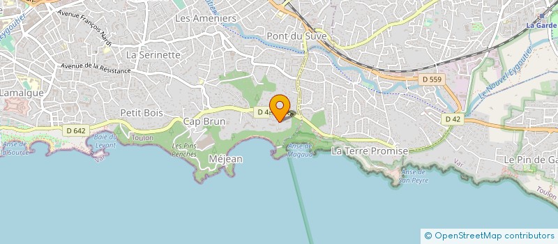 localisation de l'entreprise FAZING WEB SAS  TOULON