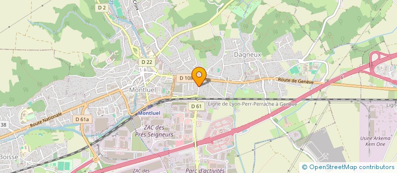 localisation de l'entreprise FAZIO LORENZO  MEYZIEU