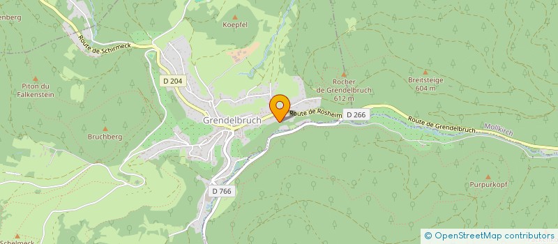 localisation de l'entreprise FAZZE  GRENDELBRUCH