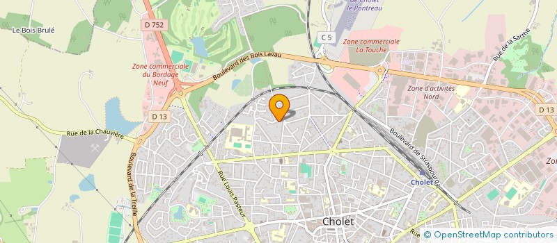 localisation de l'entreprise FB 3.0 à CHOLET