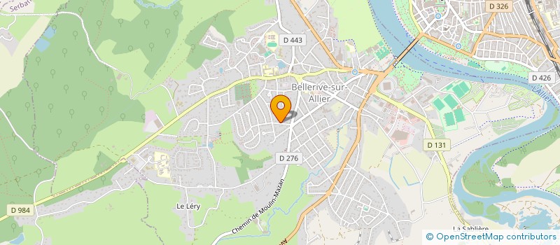 localisation de l'entreprise FB 3  BELLERIVE-SUR-ALLIER