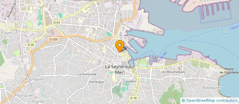 localisation de l'entreprise FB à LA SEYNE-SUR-MER