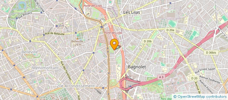 localisation de l'entreprise FB ALL IN  PARIS