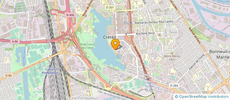 localisation de l'entreprise FB-ASSOCIES à CRETEIL