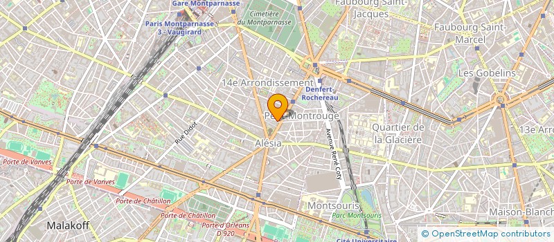 localisation de l'entreprise FB. ASSURANCES  PARIS