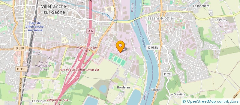 localisation de l'entreprise FB AUTO-CONSEIL  VILLEFRANCHE-SUR-SAONE