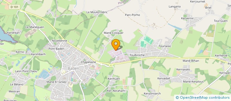 localisation de l'entreprise FB BANNIER  BADEN