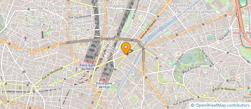 localisation de l'entreprise FB BATIMENT à PARIS