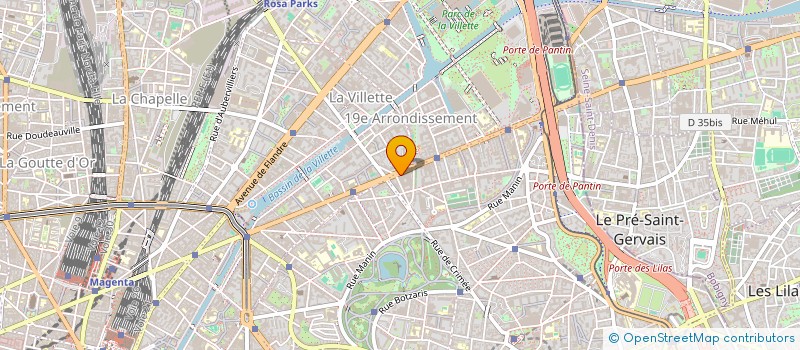 localisation de l'entreprise FB BATIMENT à PARIS
