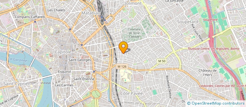 localisation de l'entreprise FB BUSINESS  TOULOUSE