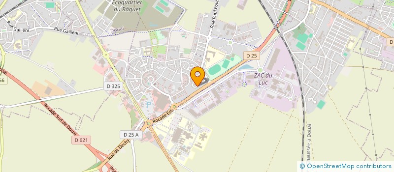 localisation de l'entreprise FB CARRELAGE  SIN-LE-NOBLE
