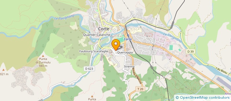 localisation de l'entreprise FB CARRELAGE à CORTE