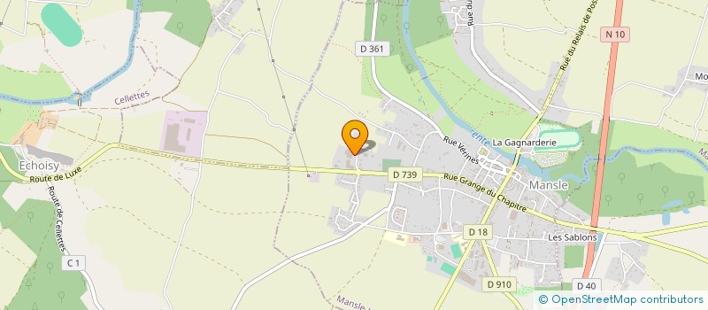 localisation de l'entreprise FB CARROSSERIE à MANSLE-LES-FONTAINES