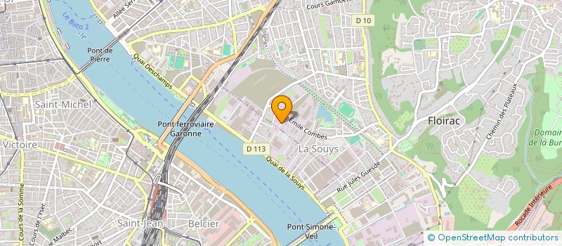 localisation de l'entreprise FB CARS  FLOIRAC