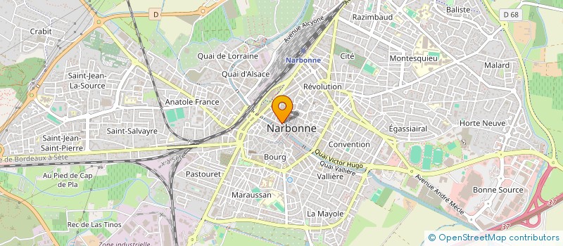 localisation de l'entreprise FB CHOCOLATERIE 11 à NARBONNE