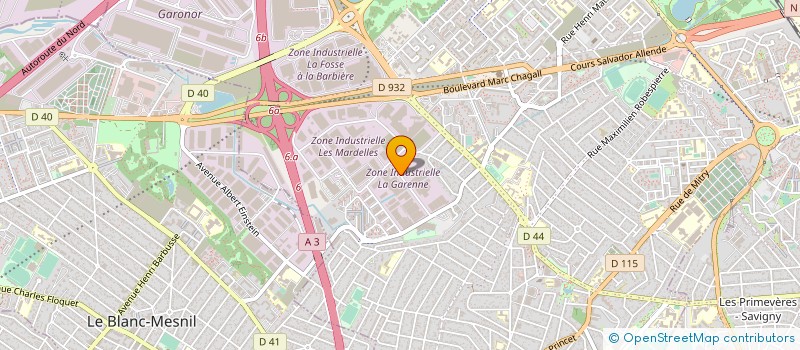 localisation de l'entreprise FB CHOICE à AULNAY-SOUS-BOIS
