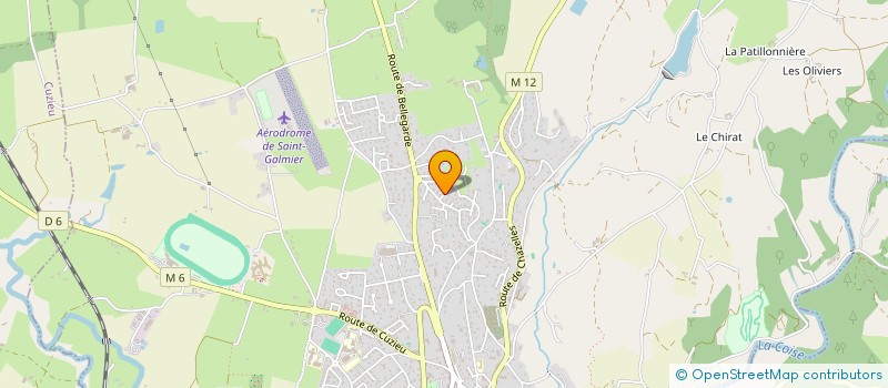 localisation de l'entreprise FB CIG  SAINT-GALMIER