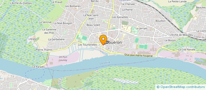 localisation de l'entreprise FB COMPANY à COUERON