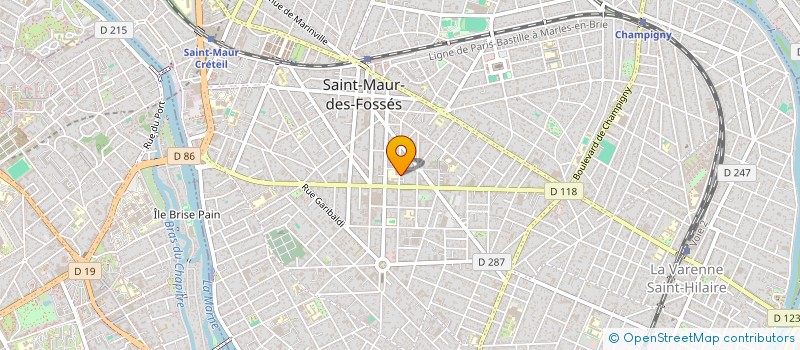 localisation de l'entreprise FB CONSULT à SAINT-MAUR-DES-FOSSES