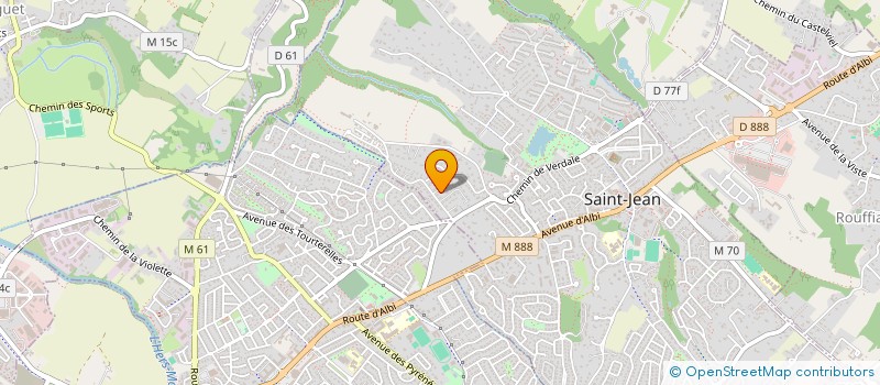 localisation de l'entreprise FB CONSULTING à SAINT-JEAN