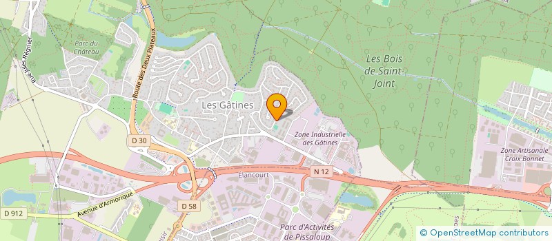 localisation de l'entreprise FB CONSULTING AGENCY  PLAISIR