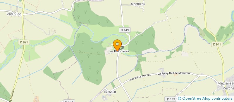 localisation de l'entreprise FB DEBARDAGE28 à SAINT-AVIT-LES-GUESPIERES