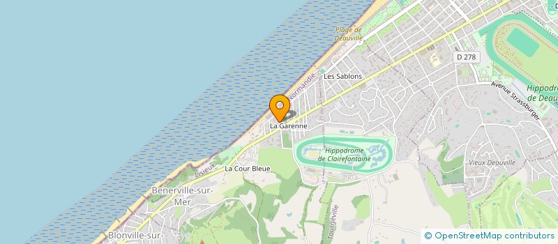 localisation de l'entreprise FB DESIGN  BENERVILLE-SUR-MER