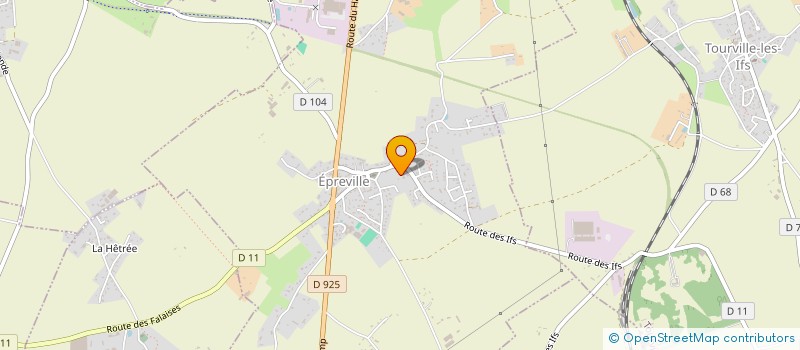 localisation de l'entreprise FB ELECTRICITE  EPREVILLE