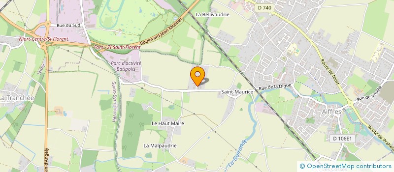 localisation de l'entreprise FB EQUIPEMENT  AIFFRES