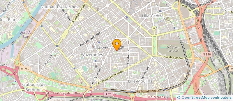 localisation de l'entreprise FB EQUIPEMENTS à LILLE