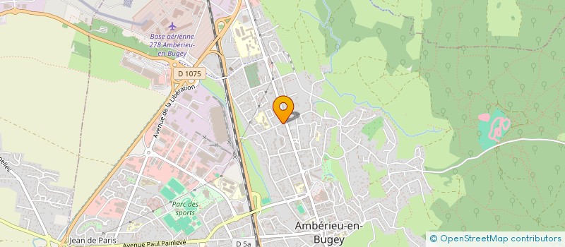 localisation de l'entreprise FB ET ASSOCIES  NEUVILLE-SUR-AIN