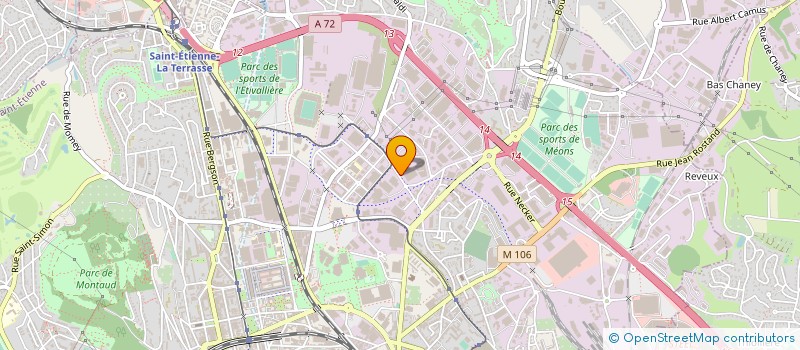 localisation de l'entreprise FB EXPERTISE à SAINT-ETIENNE