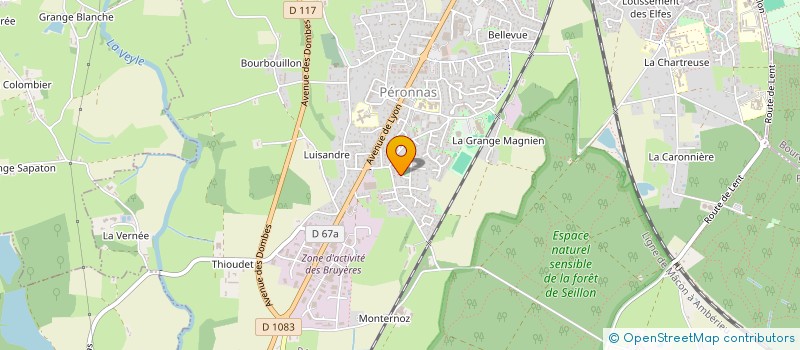 localisation de l'entreprise FB (FABRICE BOUCHARD) CHALLENGE KARTING  PERONNAS