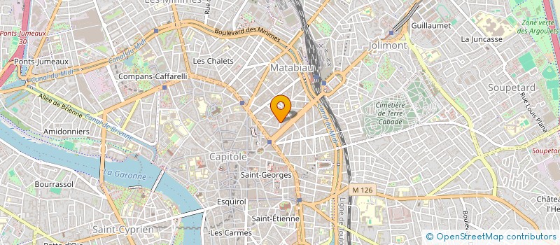 localisation de l'entreprise FB FACTORY  TOULOUSE