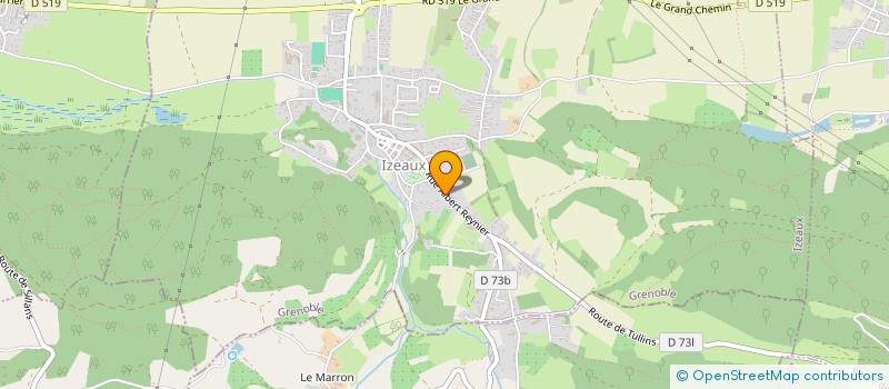 localisation de l'entreprise FB FAMILY  IZEAUX