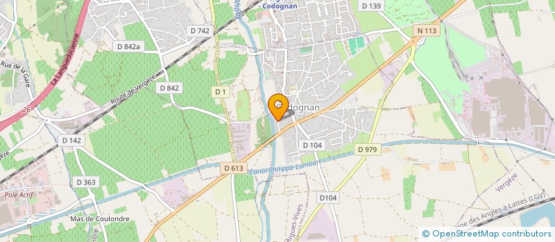 localisation de l'entreprise FB FERMETURE&RENOVATION  CODOGNAN