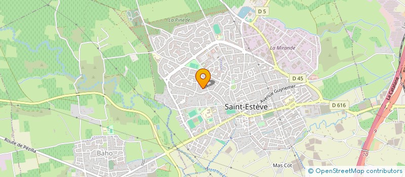 localisation de l'entreprise FB FIRDAOUS à SAINT-ESTEVE