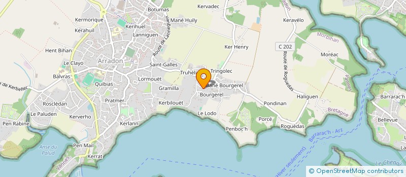 localisation de l'entreprise FB FLEET  ARRADON