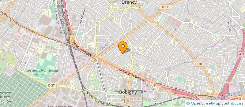 localisation de l'entreprise FB.FORMATION  DRANCY