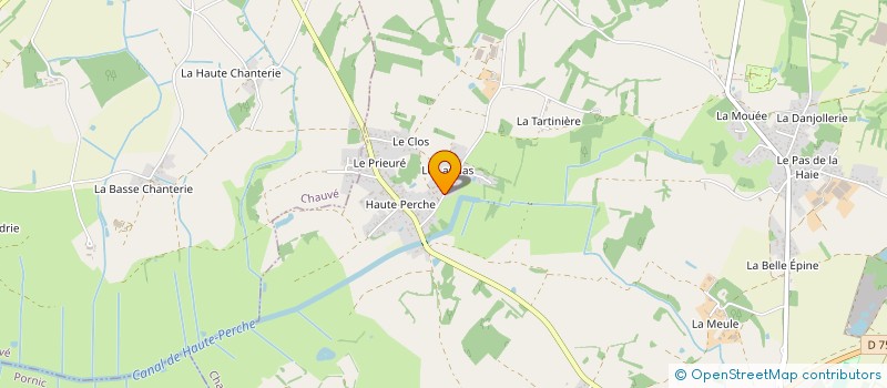 localisation de l'entreprise FB FROID ELEC à CHAUMES-EN-RETZ