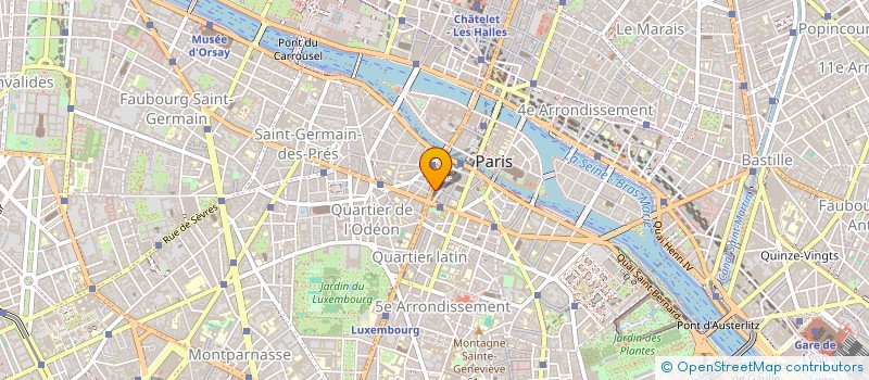 localisation de l'entreprise FB HOLDING  PARIS