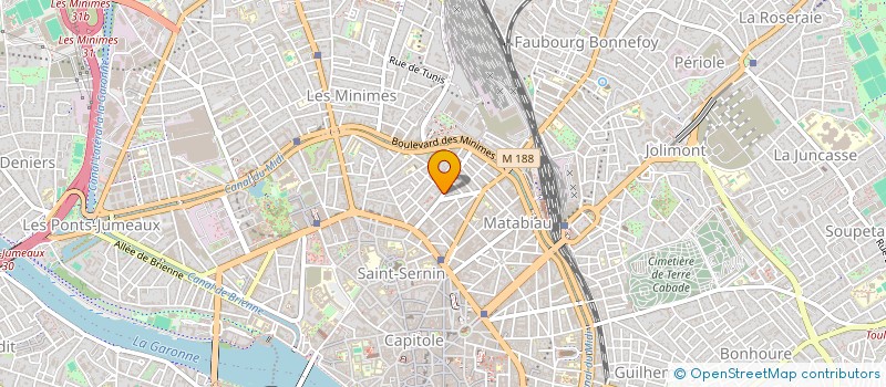 localisation de l'entreprise FB HOLDING à TOULOUSE