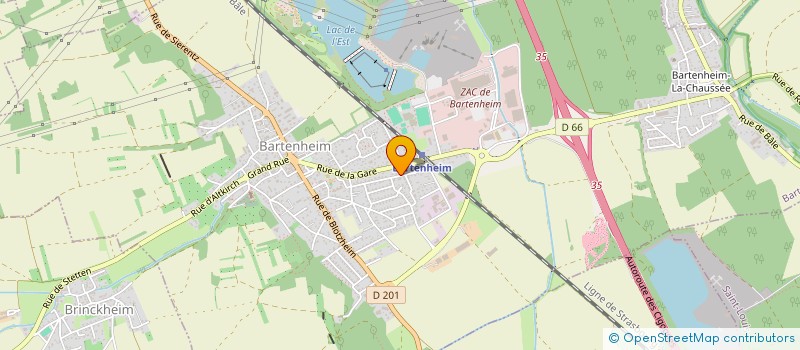 localisation de l'entreprise FB HOLDING  MULHOUSE