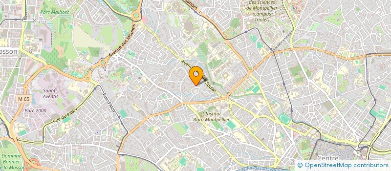 localisation de l'entreprise FB IMMO à MONTPELLIER