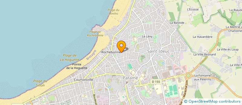 localisation de l'entreprise FB IMMO  SAINT-MALO