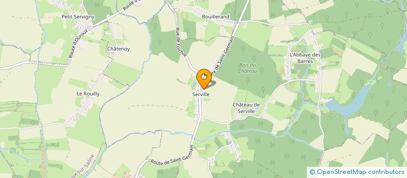 localisation de l'entreprise FB IMMOBILIER  L'ABERGEMENT-SAINTE-COLOMBE