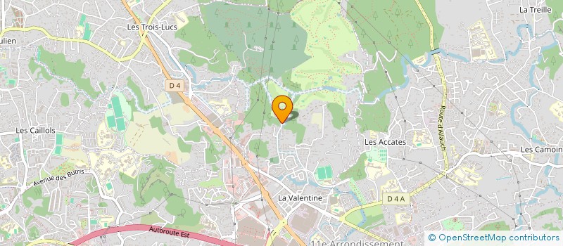 localisation de l'entreprise FB IMMOBILIERE à MARSEILLE 11EME