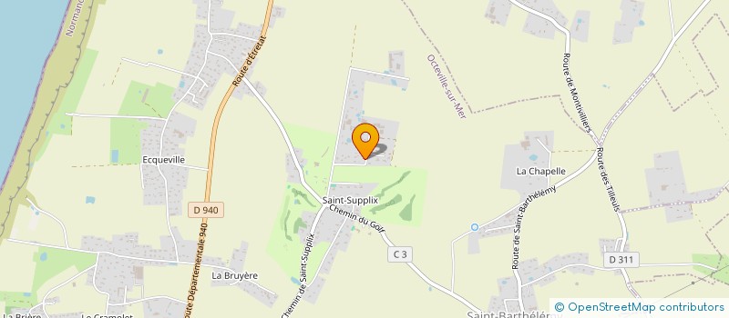 localisation de l'entreprise FB INVEST à OCTEVILLE-SUR-MER